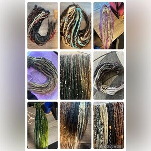 Custom handmade dreads